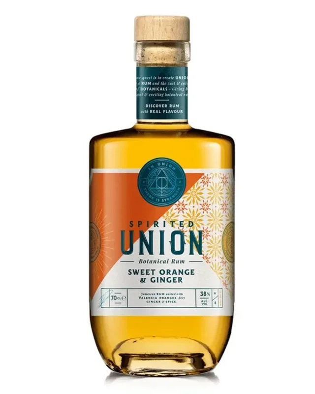 Spirited Union Orange and Ginger Botanical Rum, 70 cl