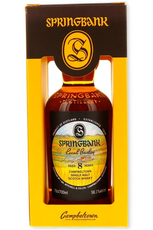 Springbank 2016 Local Barley 8 year old Single Malt 116.2 proof