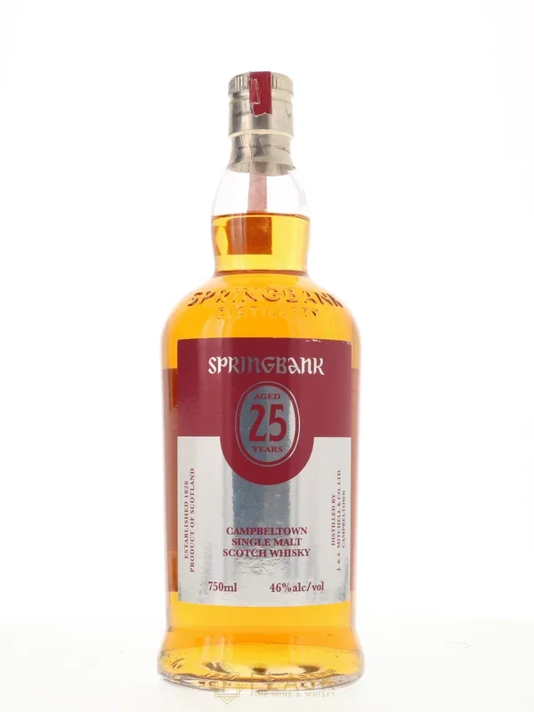 Springbank 25 Year Old Single Malt 2016 Release