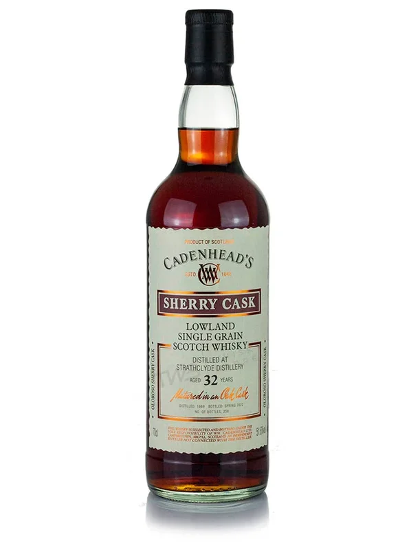 Strathclyde 32 Year Old 1989 Cadenhead’s Sherry Cask