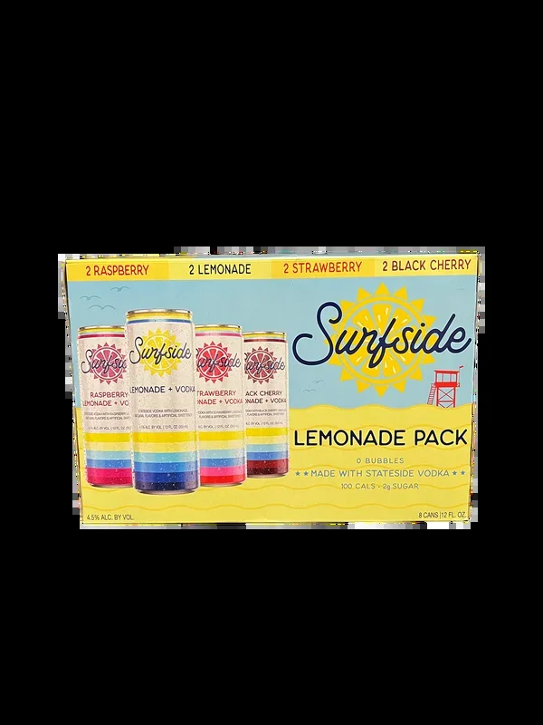 Surfside Lemonade Variety 8 Pack Cans