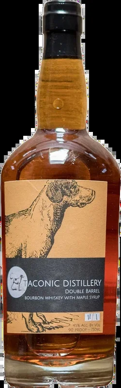 Taconic Distillery Double Barrel Bourbon Whiskey with Maple Syrup