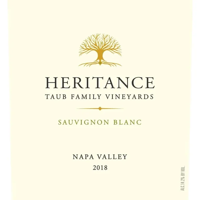 Taub Family Vineyards ‘Heritance’ Napa Sauvignon Blanc 750ml