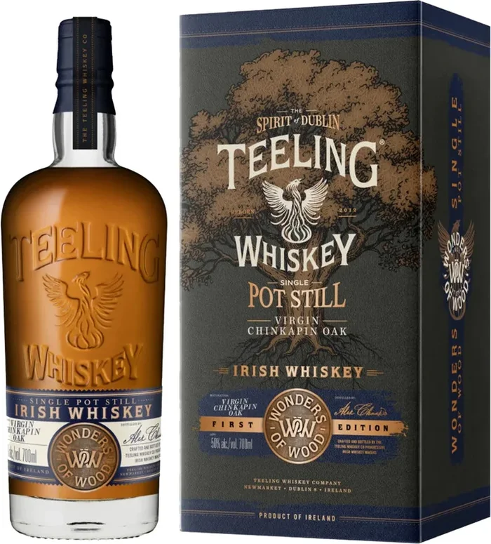 Teeling “Wonders Of Wood” Virgin Chinkapin Oak Pot Still Irish Whiskey 700ml