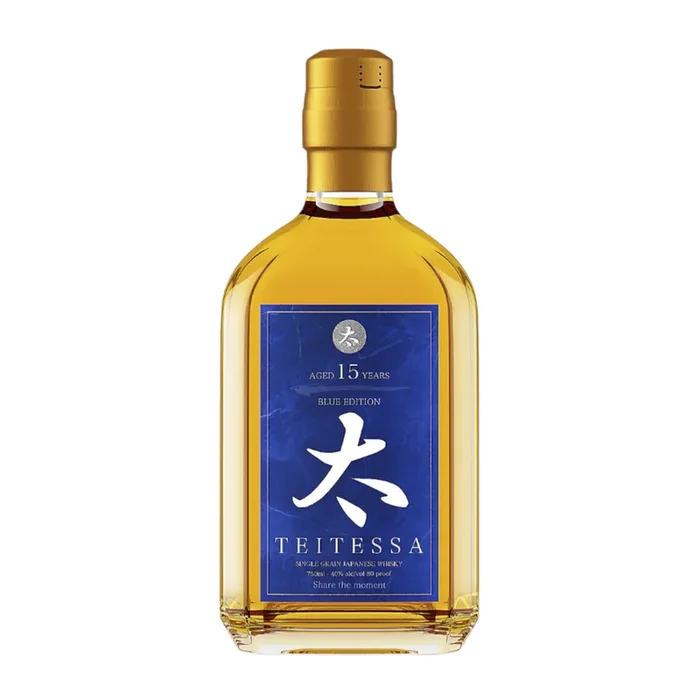 Teitessa Single Grain Japanese Whiskey Blue Edition 15 Year