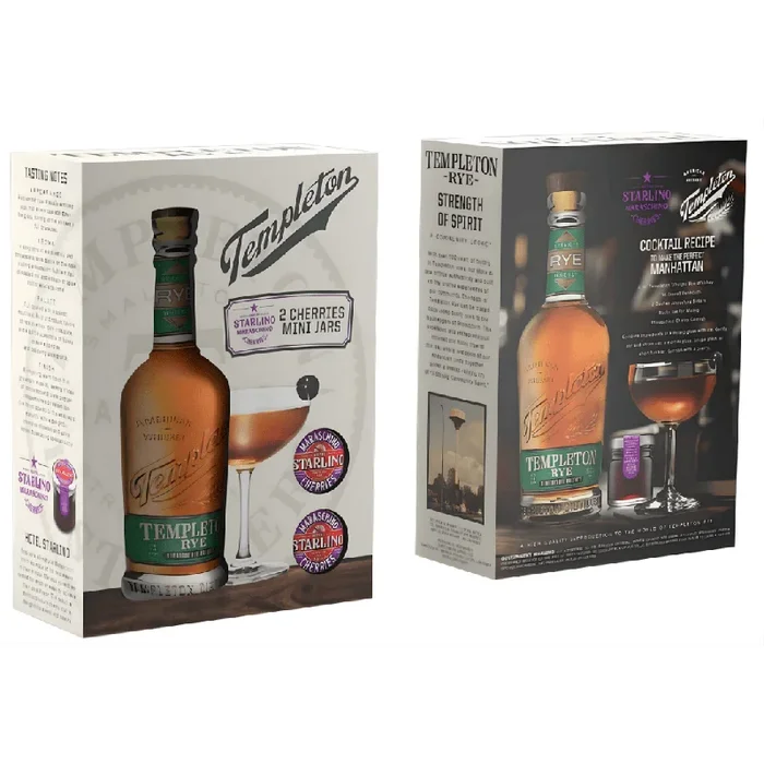 Templeton Rye Whiskey 4 Yr Gift Pack