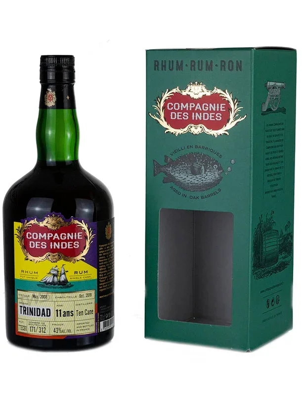 Ten Cane 11 Year Old 2008 Compagnie des Indes