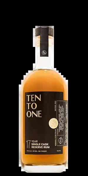 Ten To One 17 Year Old Single Cask Reserve Rum