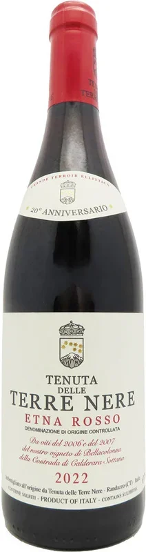 Tenuta Delle Terre Nere Anniversario Calderara Sottana Etna Rosso 2022 750ml