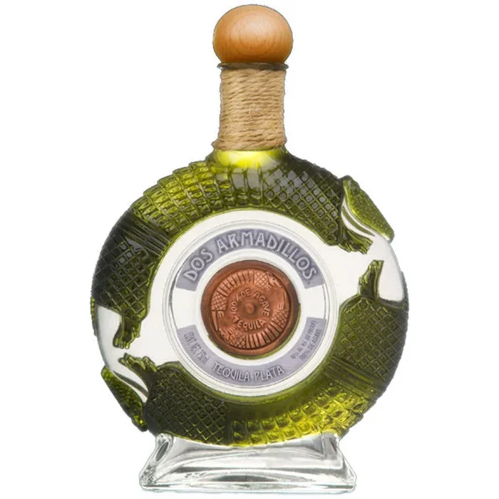 Tequila Dos Armadillos Plata 750ml
