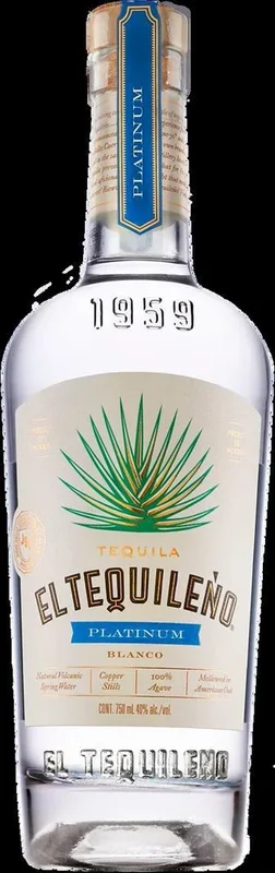 Tequila ElTequileno750ml Platinum Blanco