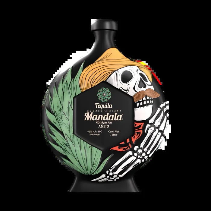 Tequila Mandala Dia de los Muertos 2025 El Jimador Añejo Tequila