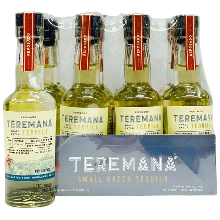 Teremana Tequila Reposado 50ml 12 Pack