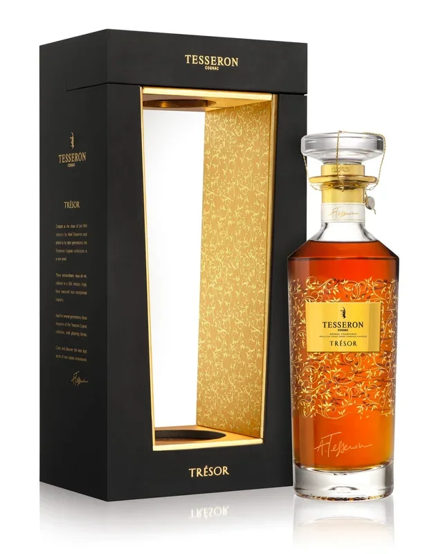 TESSERON TRESOR COGNAC XO GRAND CHAMPAGNE FRANCE 750ML