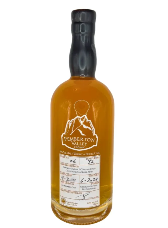 The 2014 Pemberton Valley Single Malt Whisky