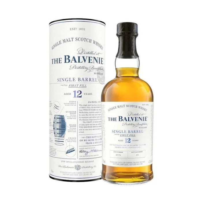 The Balvenie 12 Year Old Single Barrel First Fill Single Malt Scotch Whisky