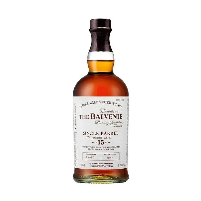 The Balvenie 15 Year Old Single Barrel Sherry Cask Single Malt Scotch Whisky