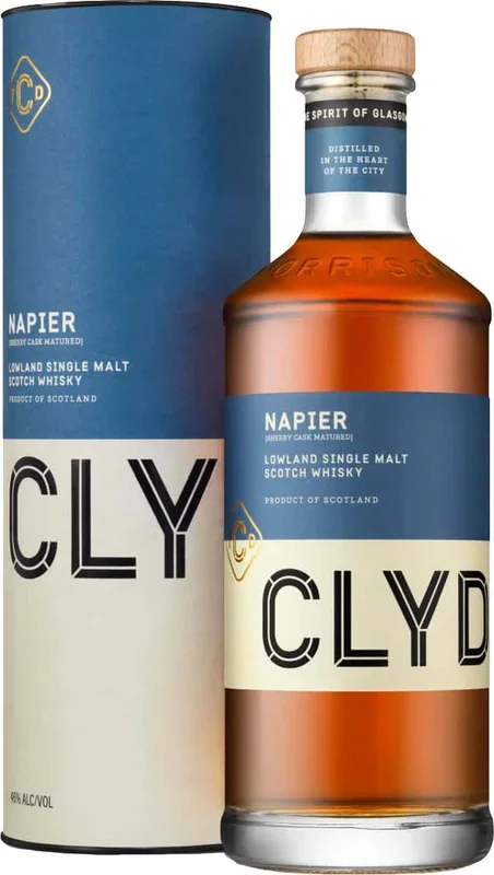 The Clydeside Napier Single Malt Whisky 700ml