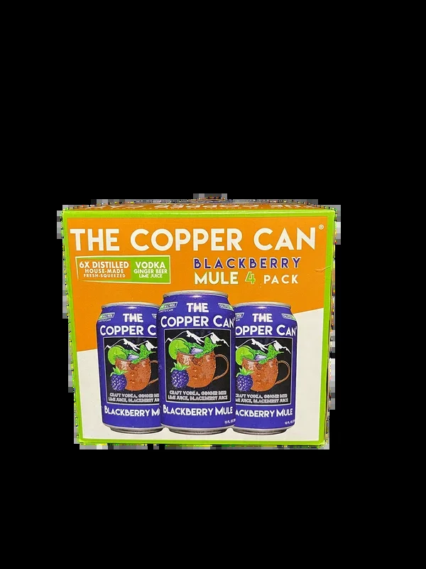 The Copper Can Blackberry Mule 4 Pack