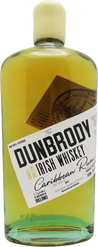 The Dunbrody Caribbean Rum Cask Irish Whiskey 700ml
