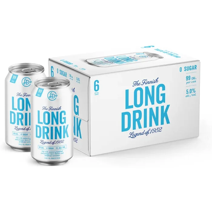 The Finnish Long Drink Company Zero Cocktail 6pk