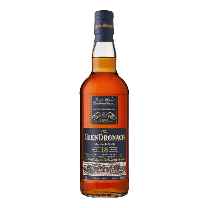 The GlenDronach Allardice 18 Year Old Single Malt Scotch Whiskey