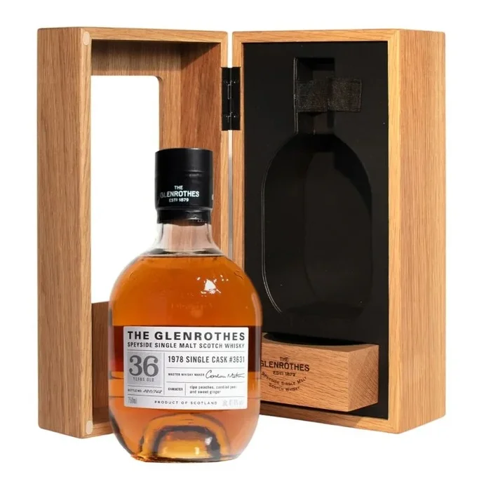 The Glenrothes Platinum 36 Year Old 1978 Single Cask #3631 Speyside Single Malt Scotch Whisky