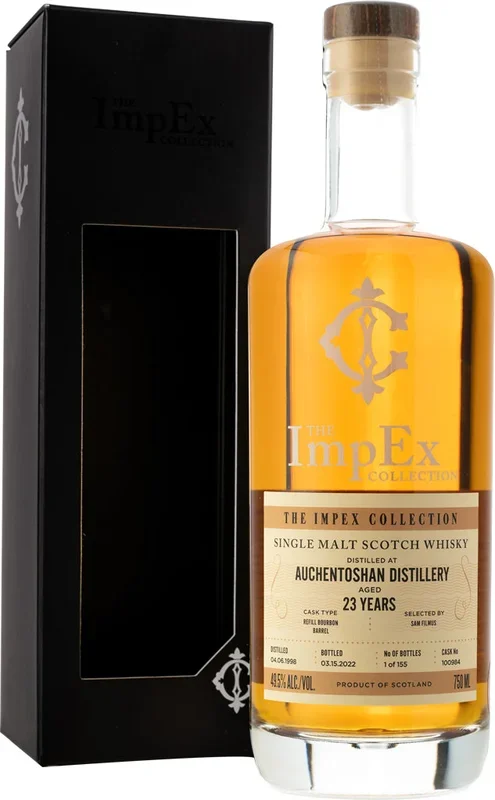 The ImpEx Collection Auchentoshan Distillery 1998 23 Year Old 750ml