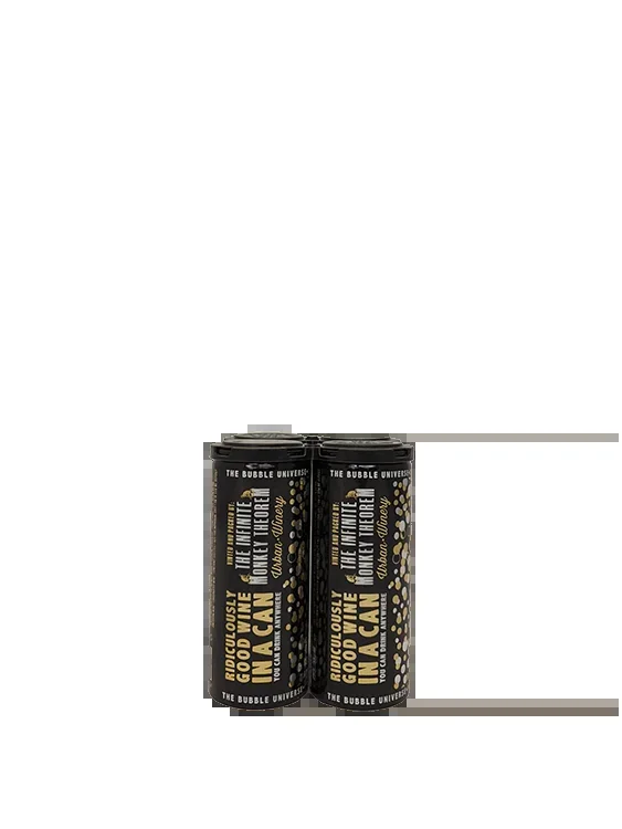 The Infinite Monkey Theorem Riesling 4 Pack Cans