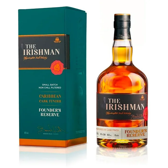 The Irishman Blended Irish Whiskey Caribbean Cask Finish Founder’s Reserve