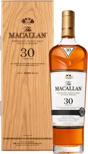 The Macallan Sherry Oak 30 Year Old 2022 Single Malt Whisky 750ml