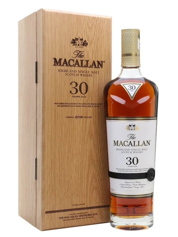 The Macallan Sherry Oak 30 Year Old 2023 Single Malt Whisky 750ml