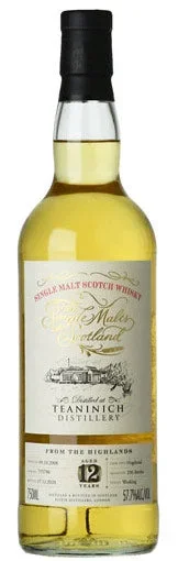 The Single Malts of Scotland Teaninich 12 Year Old 2008 750ml