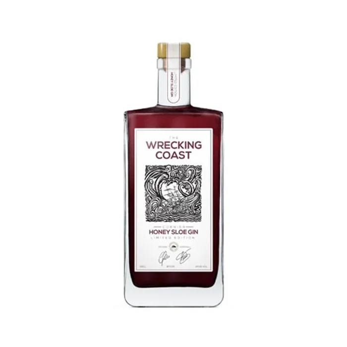 The Wrecking Coast Sloe Gin Cornish Honey 50cl