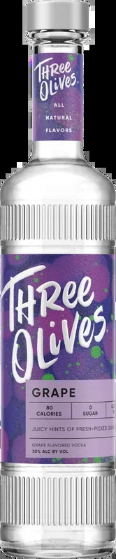Three Olives Grape Vodka (1L)