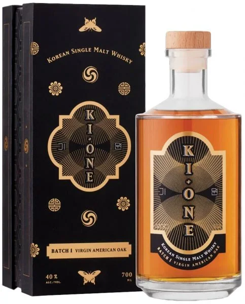 Three Societies Korean Single Malt Whisky ‘Ki One – Virgin American Oak – Batch 1’