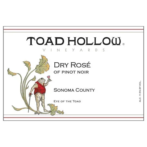 Toad Hollow Dry Rosé of Pinot Noir