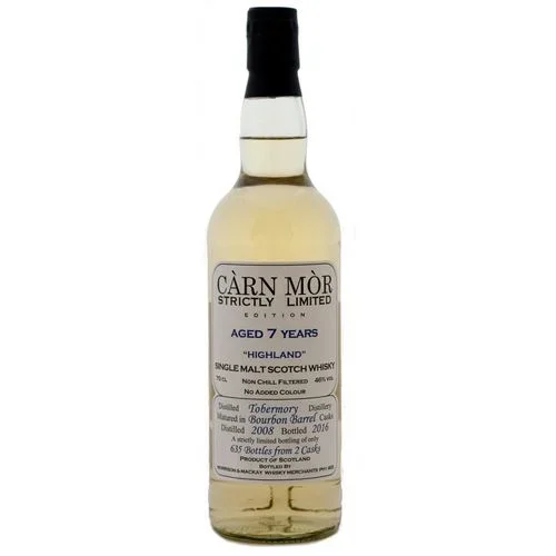 Tobermory 7 Year Old 2008 Carn Mor Strictly