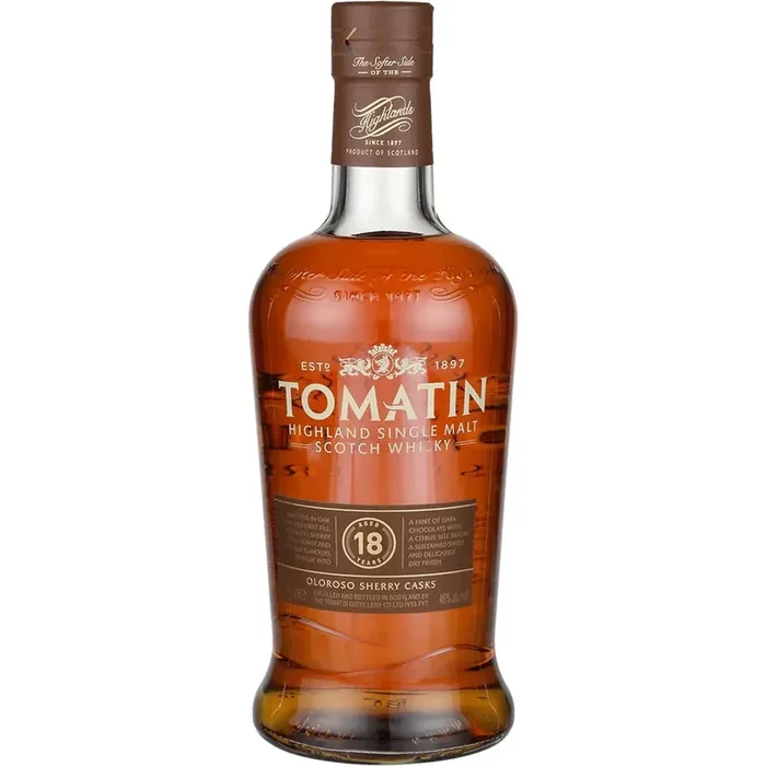 Tomatin Oloroso Sherry Cask 18 Year Old 750ml