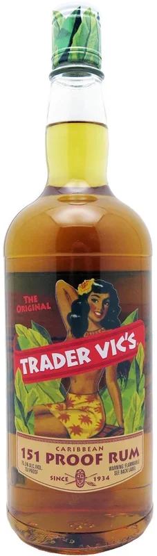 Trader Vic’s Rum 151 1L