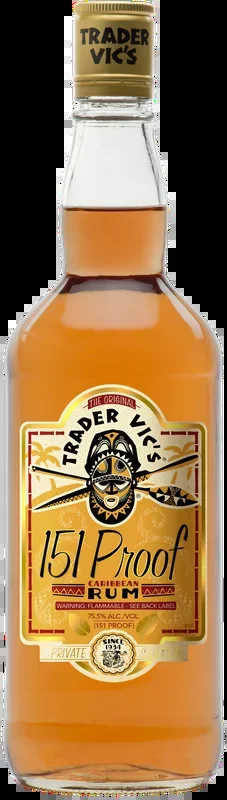 Trader Vic’s Rum 151 750ml