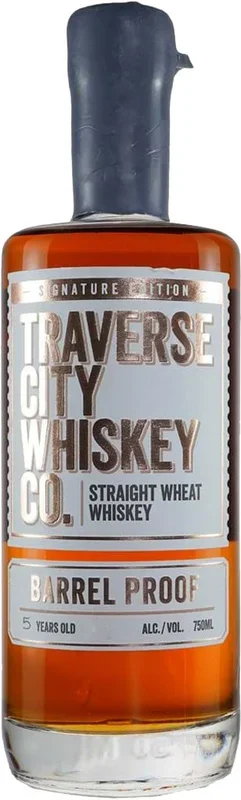 Traverse City Barrel Proof 5 Year Old Straight Wheat Whiskey 750ml