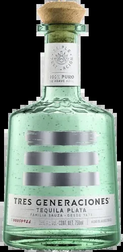 TRES GENERACIONES TEQUILA PLATA 750ML