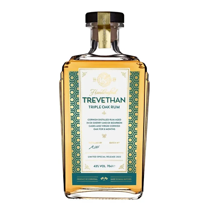 Trevethan Cornish Triple Oak Rum 70cl
