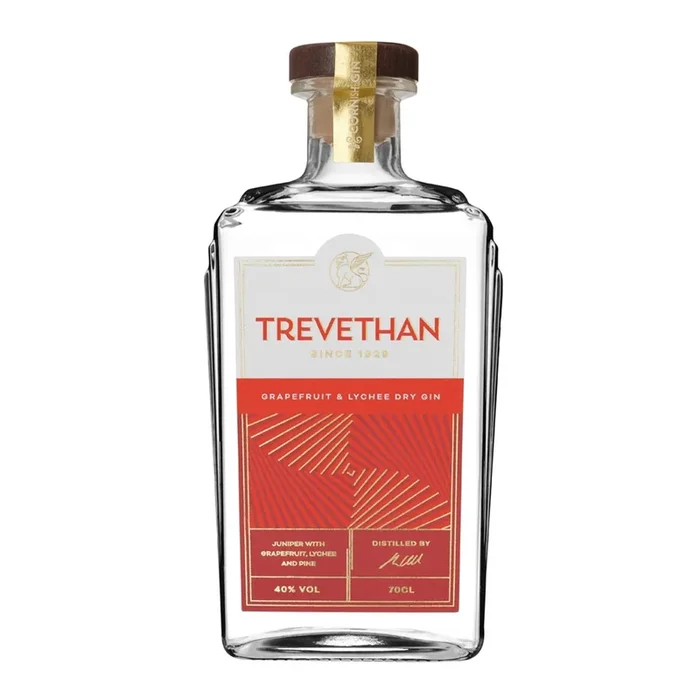 Trevethan Grapefruit & Lychee Gin 70cl