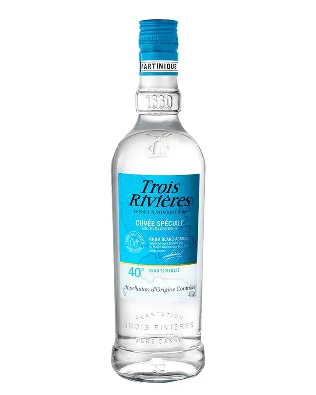 Trois Rivieres Blanc Rum, 70 cl