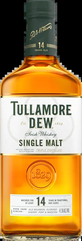 Tullamore D.E.W. 14 Year Old Single Malt Irish Whiskey