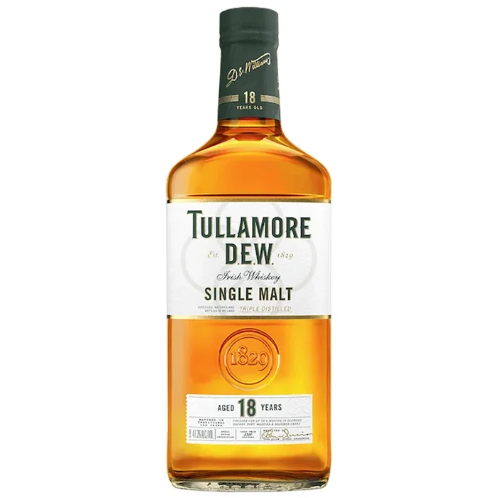 Tullamore D.E.W. 18yr Single Malt Irish Whiskey