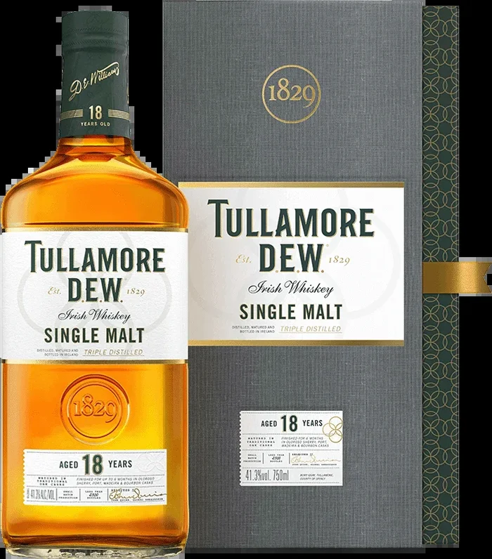 Tullamore Dew 18 Year Old Single Malt 70cl