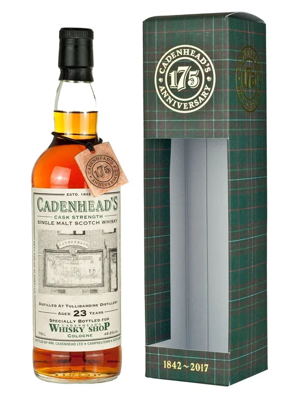 Tullibardine 23 Year Old 1993 Cadenhead’s Cologne 175th Anniversary